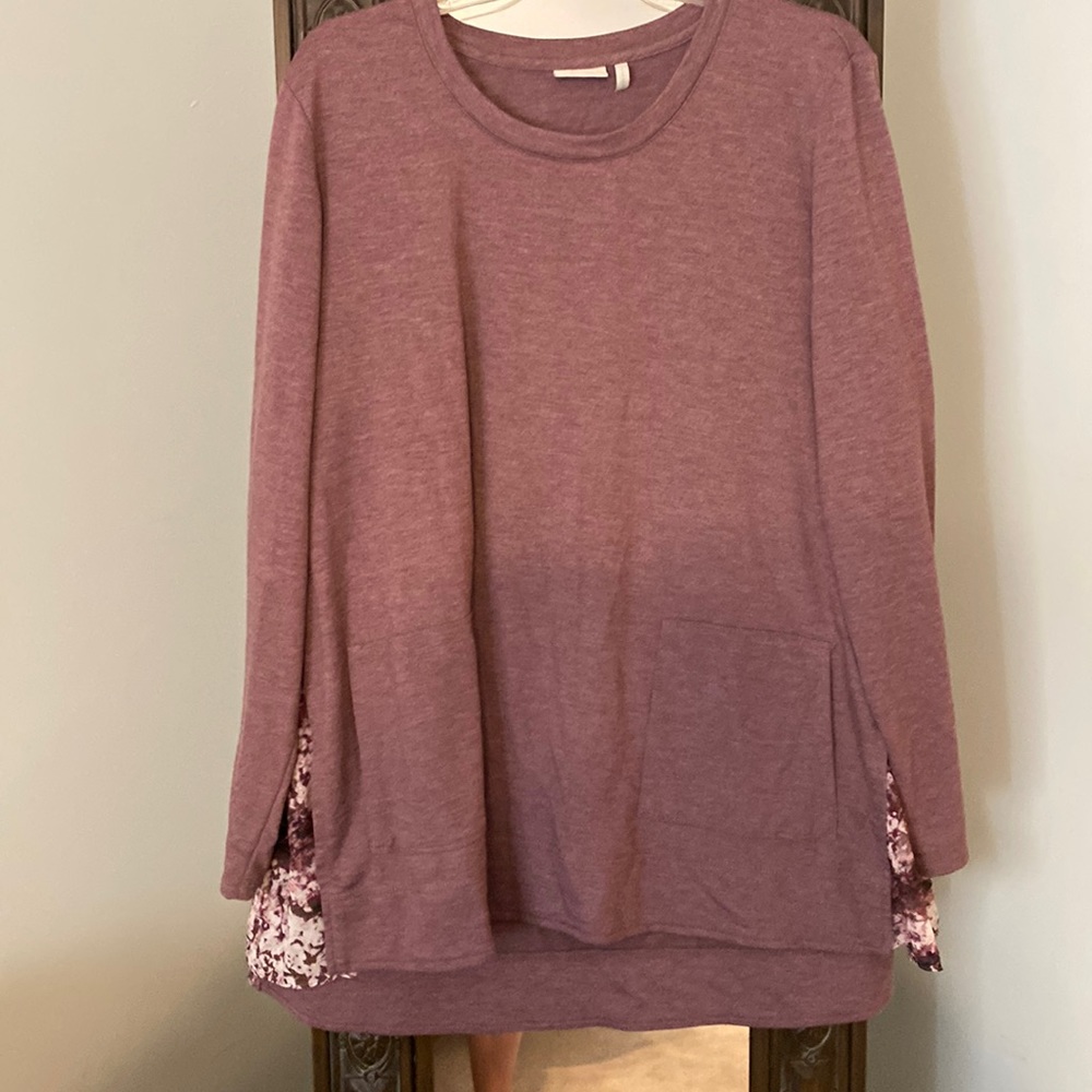 Purple heather tunic